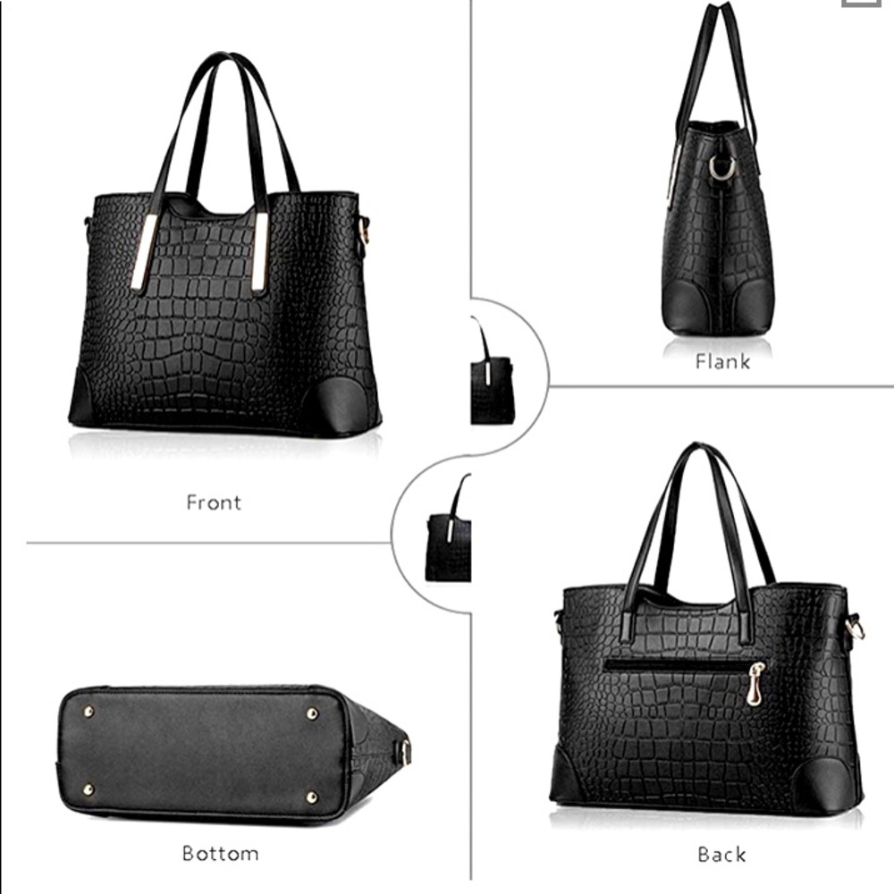 Alligator Grain Handbag